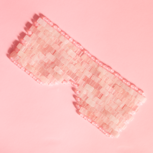 Rose Quartz Eye Mask